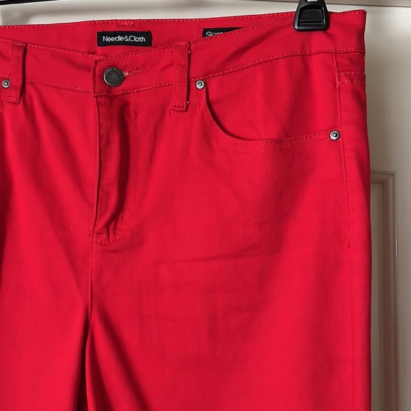 Bright red pants - Picture 3 of 10